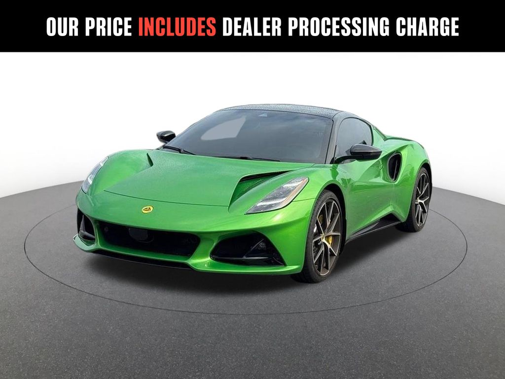 Green 2026 Lotus Emira Coupe Rear-Wheel Drive 6-Speed Manual