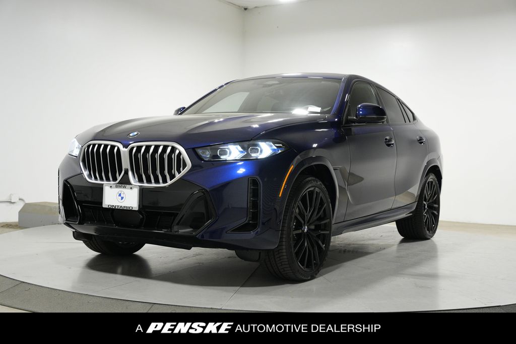 Tanzanite Blue II Met 2026 BMW X6 SUV / Crossover All-Wheel Drive 8-Speed Automatic
