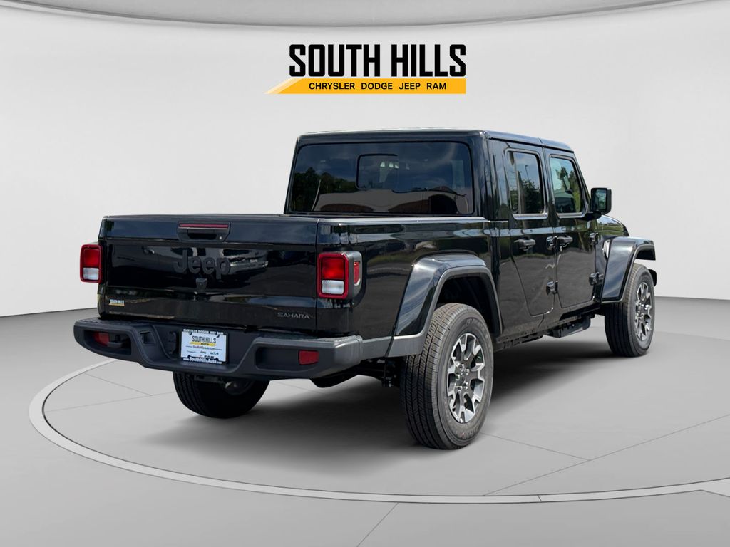 2026 Jeep Gladiator Sahara Black at South Hills CDJR