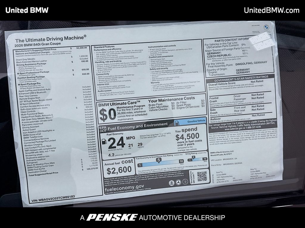 Thumbnail: 2026 BMW 8 Series - 15