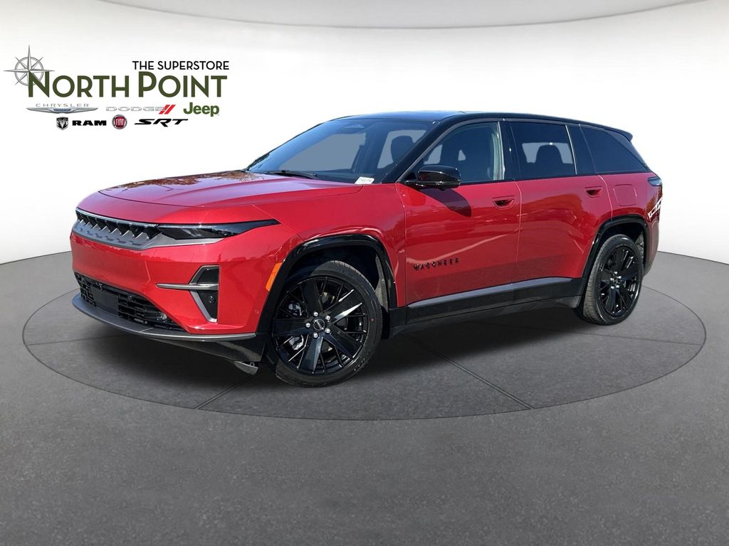 Red Hot Pearlcoat 2024 Jeep Wagoneer S SUV / Crossover Four-Wheel Drive 1-Speed Automatic