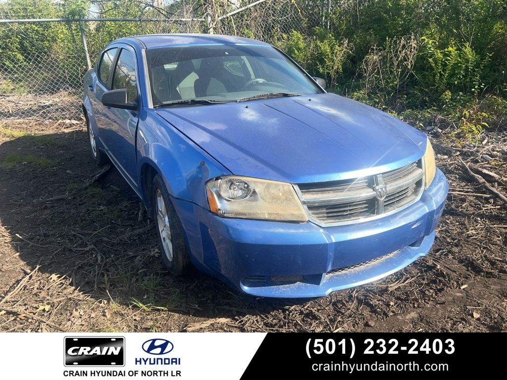 Marathon Blue 2008 Dodge Avenger SXT FWD Sedan Front-Wheel Drive 4-Speed Automatic