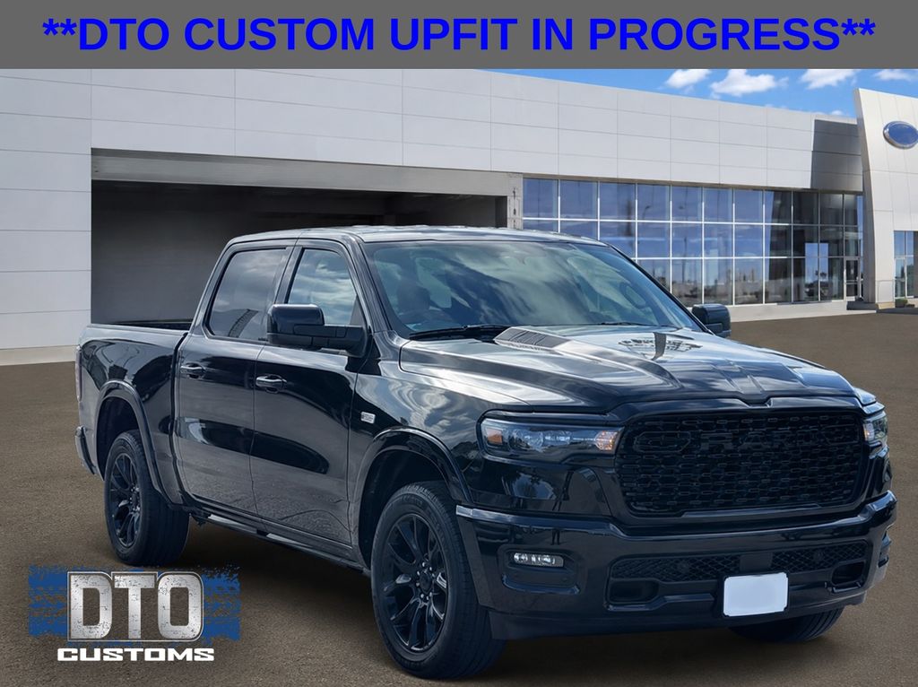 Diamond Black 2026 RAM 1500 Pickup Truck Four-Wheel Drive 8-Speed Automatic