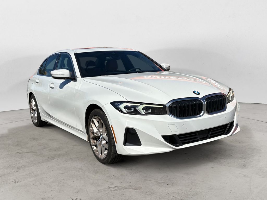 Alpine White 2025 BMW 3 Series Sedan Rear-Wheel Drive 8-Speed Automatic