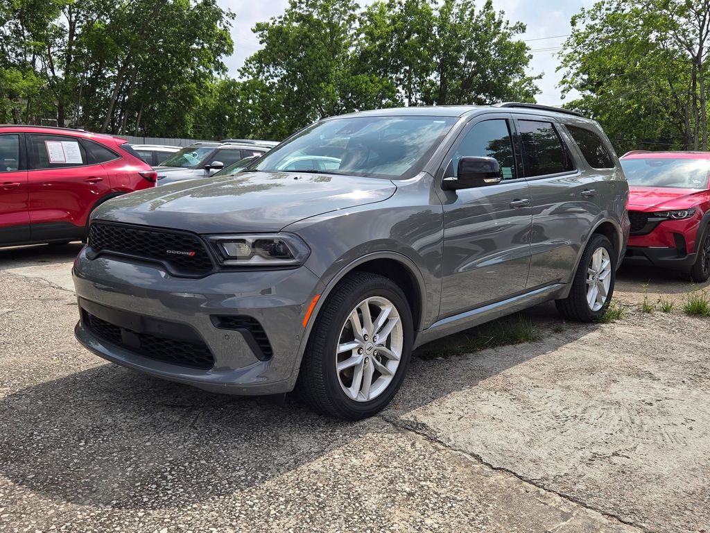 Destroyer Gray Clearcoat 2025 Dodge Durango GT Plus AWD SUV / Crossover All-Wheel Drive 8-Speed Automatic
