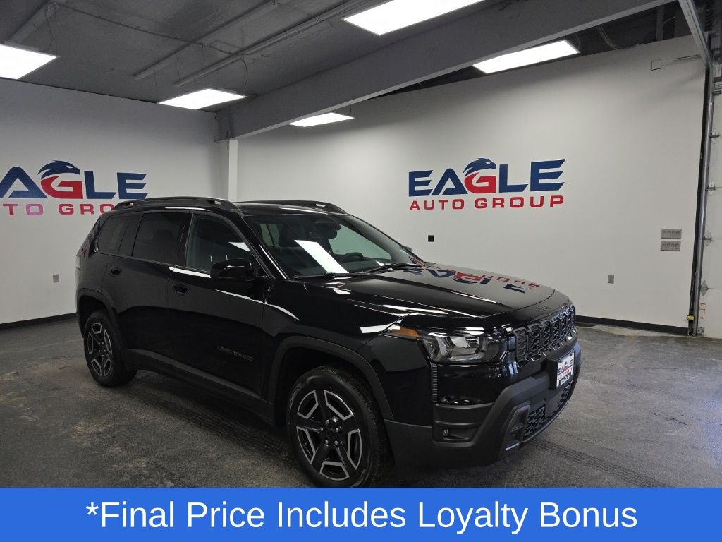 Diamond Black Crystal Pearlcoat 2026 Jeep Cherokee Limited 4WD SUV / Crossover Four-Wheel Drive Continuously Variable Transmission