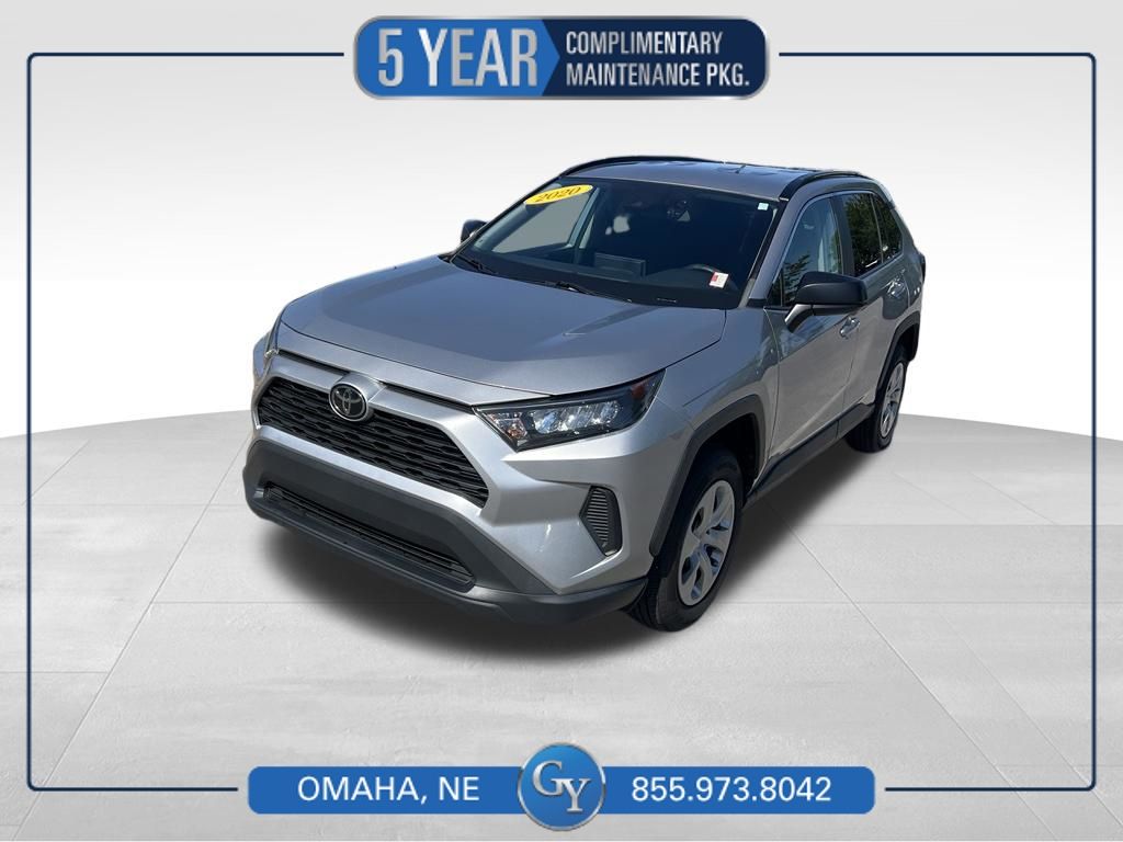 Silver Sky Metallic 2020 Toyota RAV4 SUV / Crossover Front-Wheel Drive 8-Speed Automatic