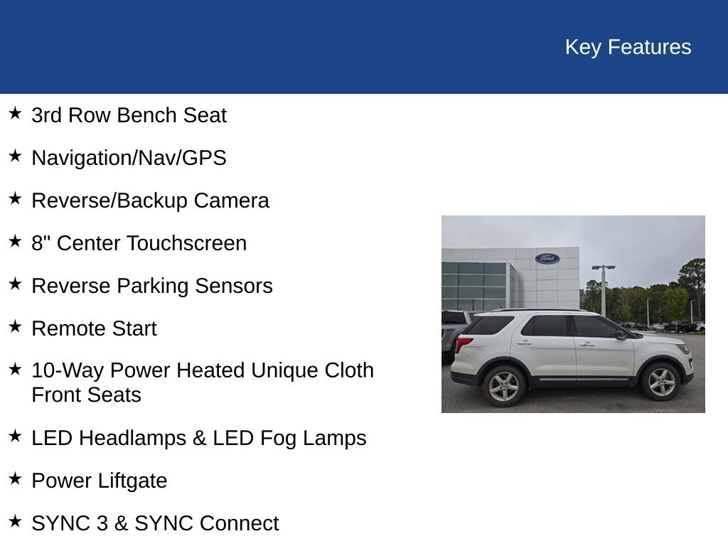 2018 Ford Explorer XLT