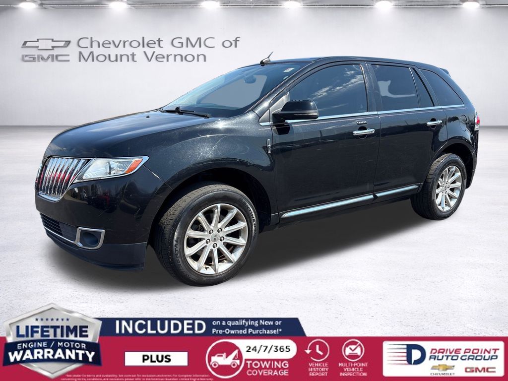 Tuxedo Black Metallic 2012 Lincoln MKX AWD SUV / Crossover All-Wheel Drive 6-Speed Automatic