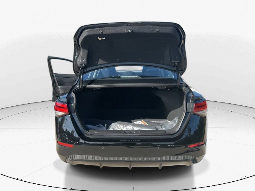 2025 Super Black Nissan Sentra S FWD Sedan