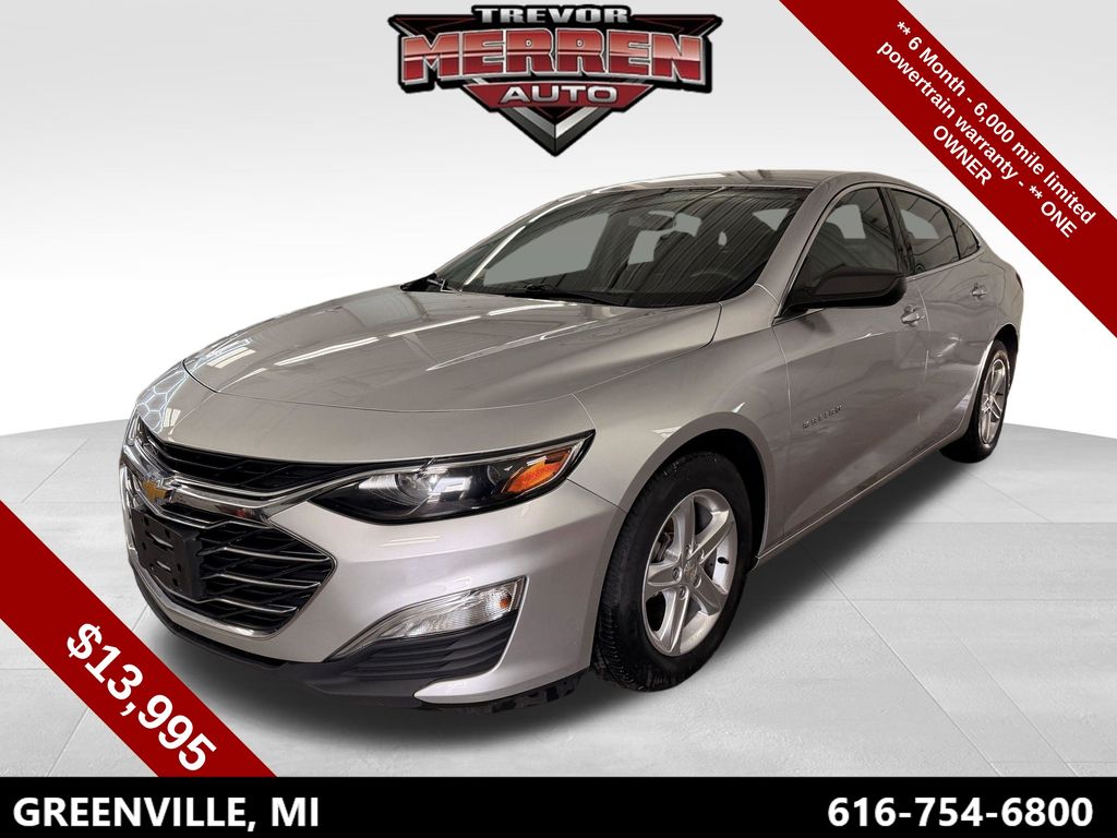 Silver Ice Metallic 2022 Chevrolet Malibu LS Fleet FWD Sedan Front-Wheel Drive Continuously Variable Transmission