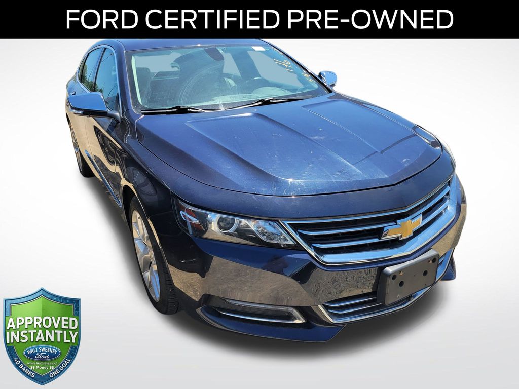Blue Velvet Metallic 2018 Chevrolet Impala Sedan Front-Wheel Drive 6-Speed Automatic Overdrive
