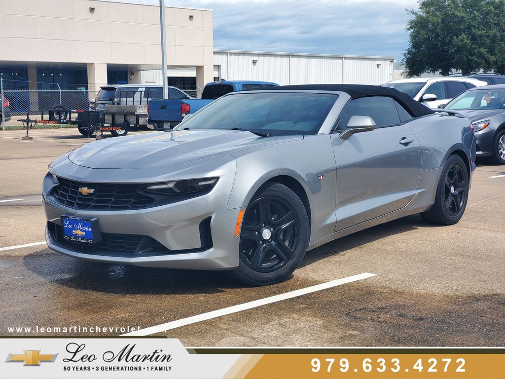 Sharkskin Metallic 2023 Chevrolet Camaro 1LT Convertible RWD Convertible Rear-Wheel Drive 8-Speed Automatic