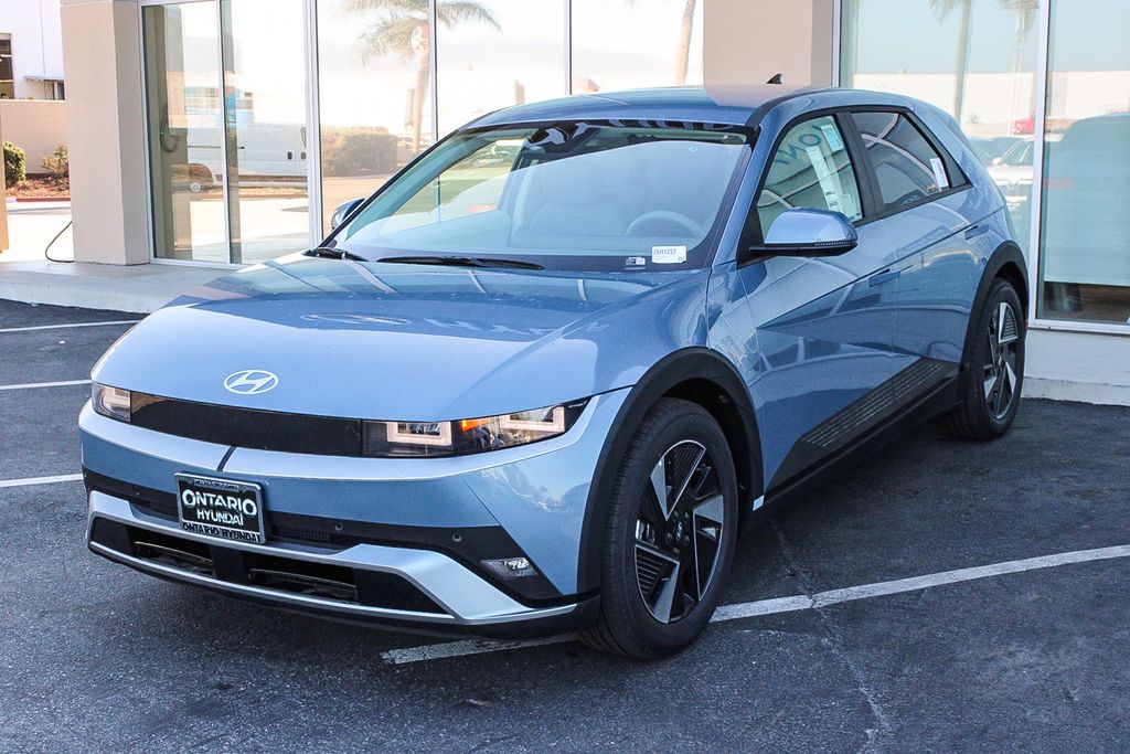 New 2026 Blue Hyundai SEL image 4