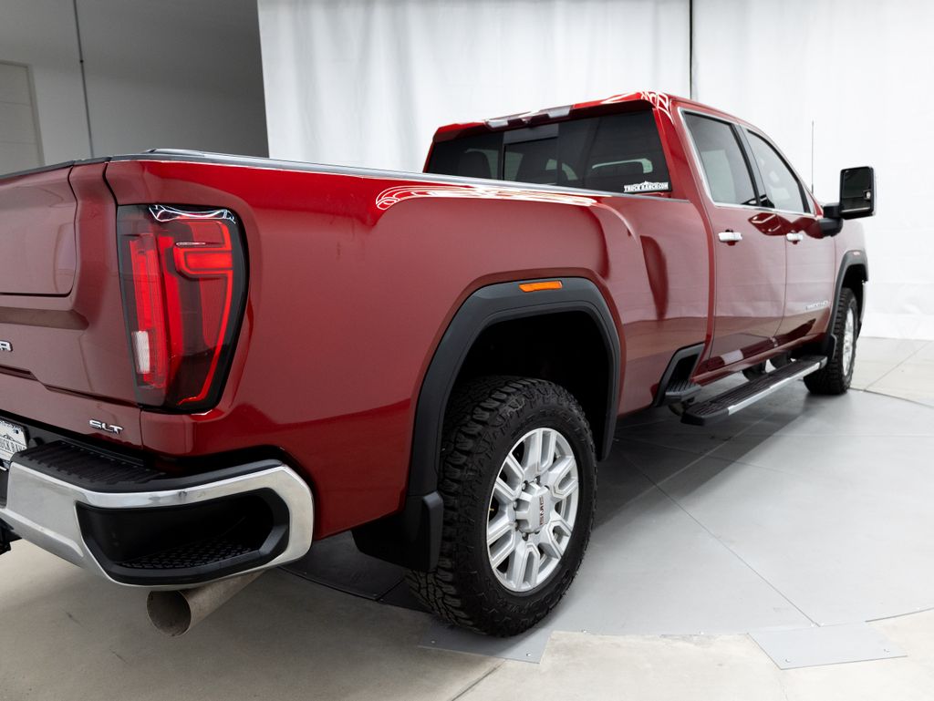 2022 Cayenne Red Tintcoat GMC Sierra 3500HD SLT 4X4 Truck