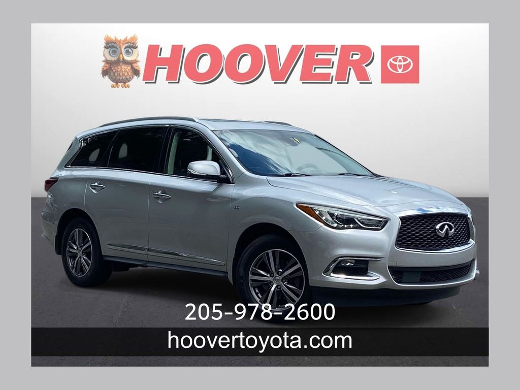 Gray (Liquid Platinum) 2020 INFINITI QX60 SUV / Crossover Front-Wheel Drive Continuously Variable Transmission