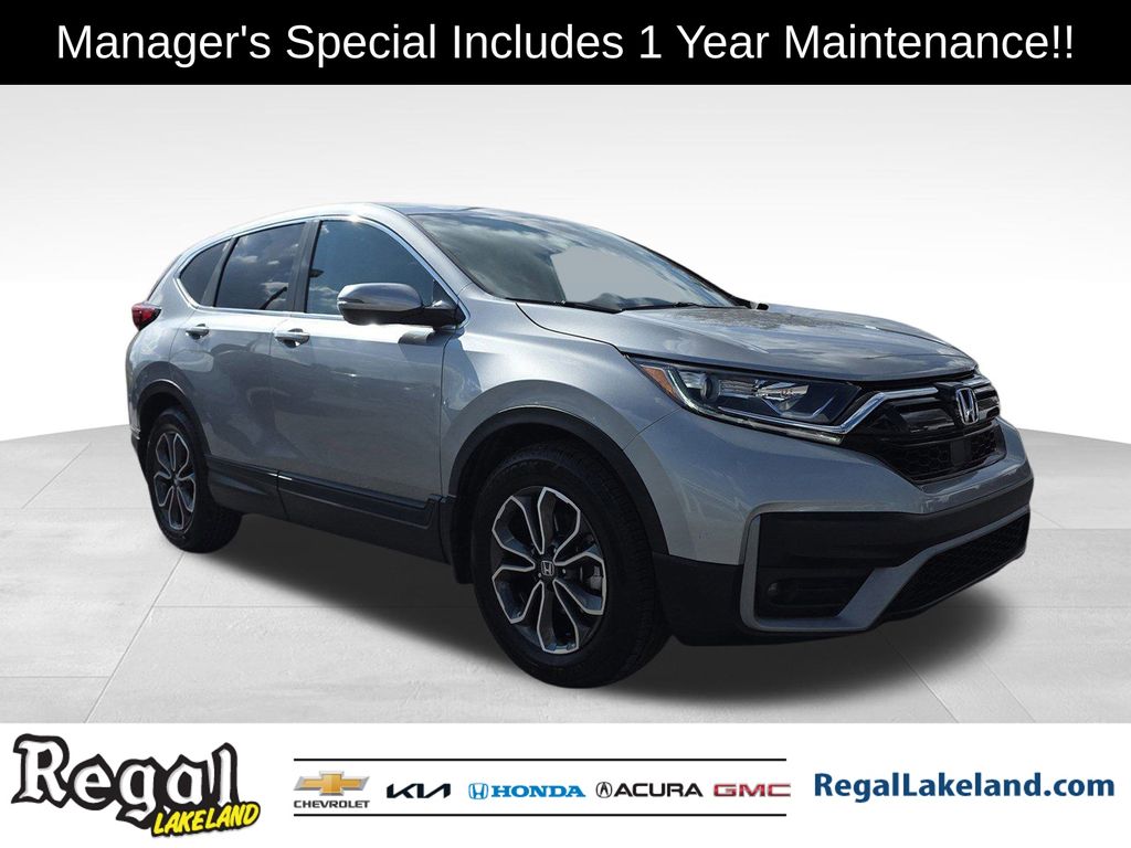 used 2021 Honda CR-V car, priced at $18,496