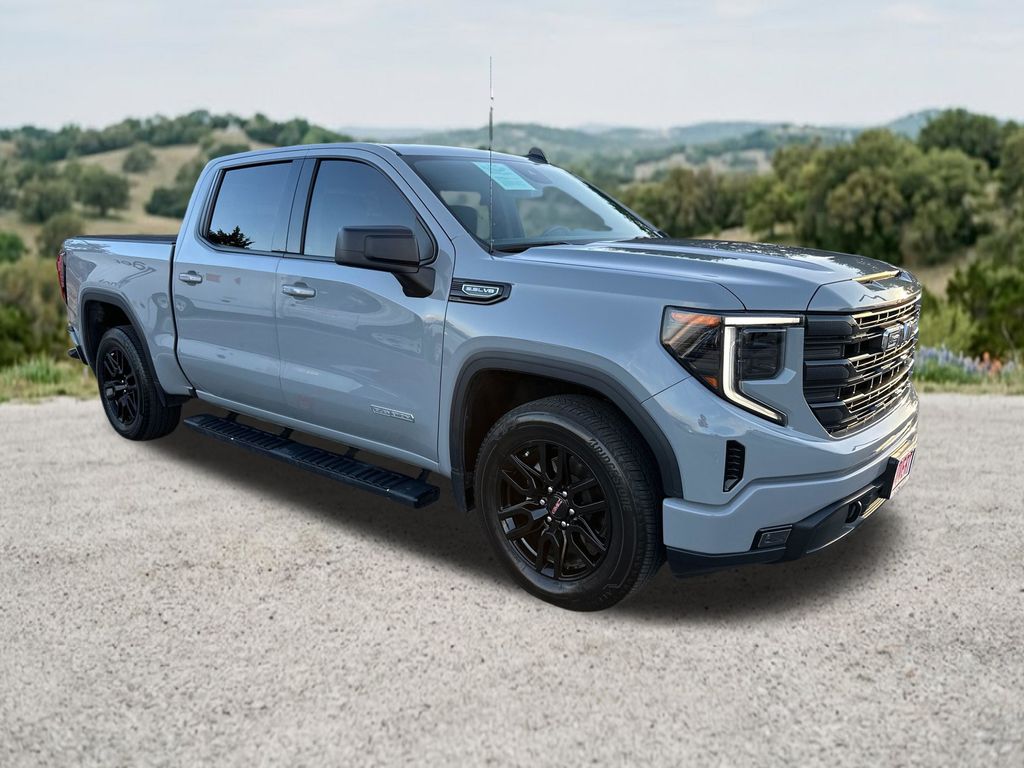 Gray 2024 GMC Sierra 1500 Elevation Crew Cab RWD Pickup Truck 4X2 Automatic