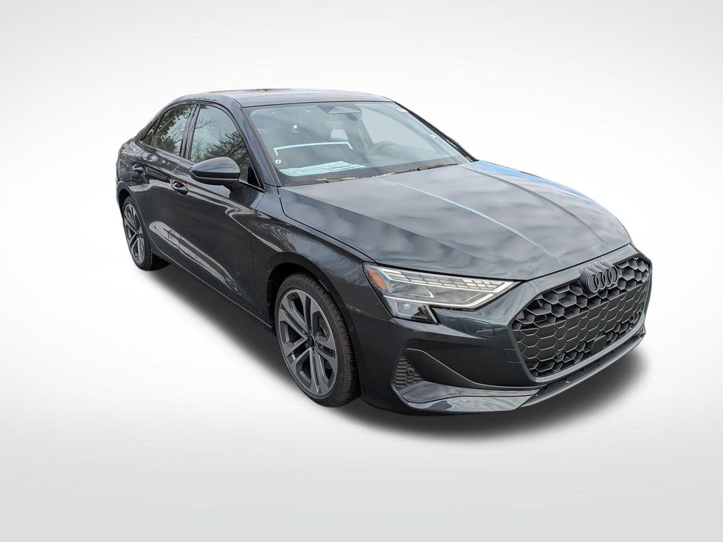 Manhattan Gray Metallic 2026 Audi A3 Hatchback 7-Speed Automatic