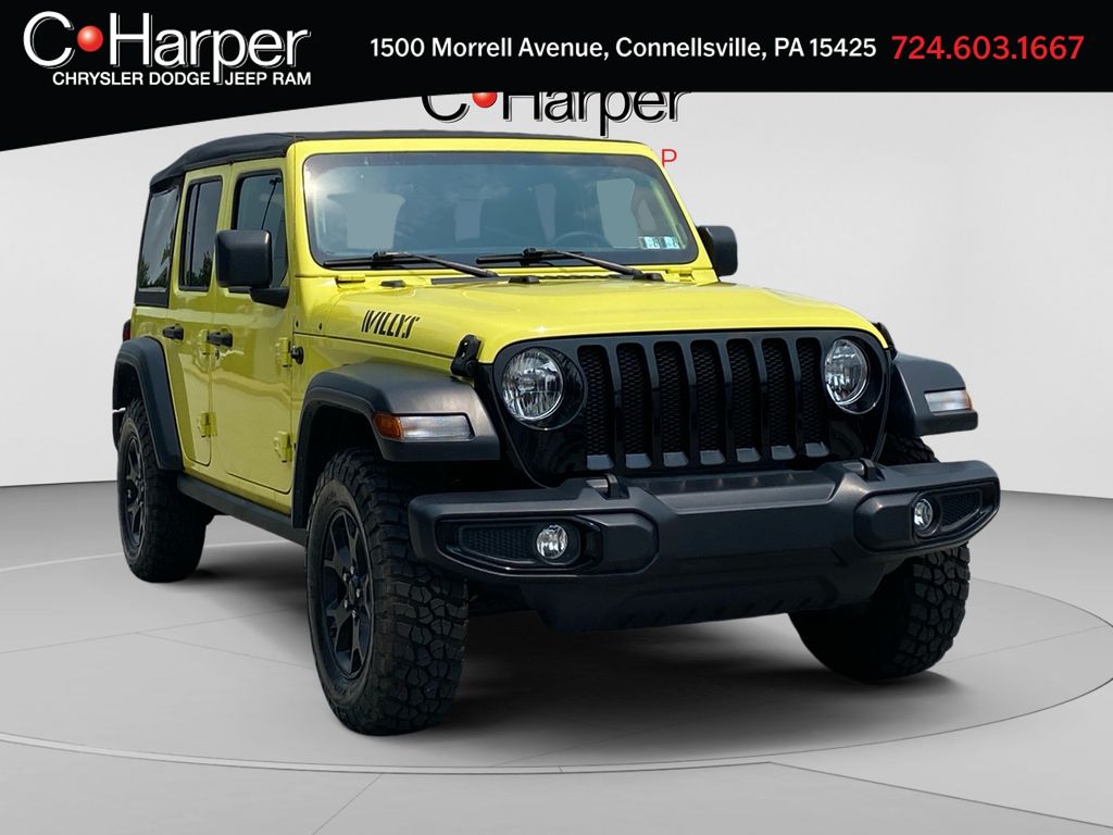 High Velocity Clearcoat 2023 Jeep Wrangler SUV / Crossover Four-Wheel Drive 6-Speed Manual