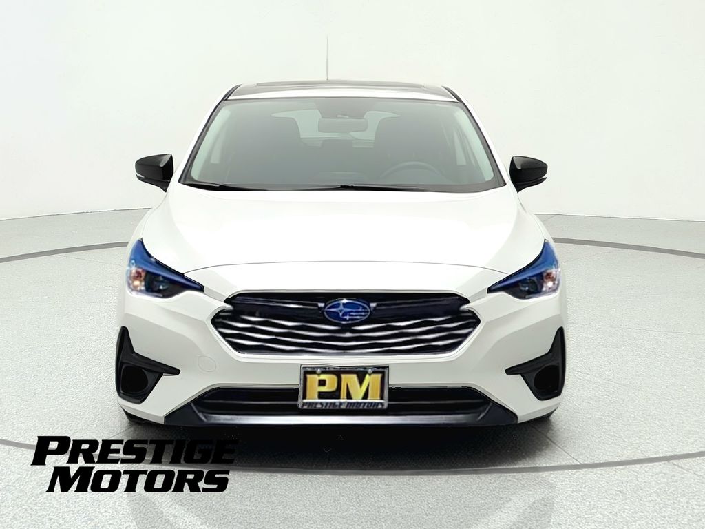 Crystal White Pearl 2025 Subaru Impreza Wagon All-Wheel Drive Continuously Variable Transmission