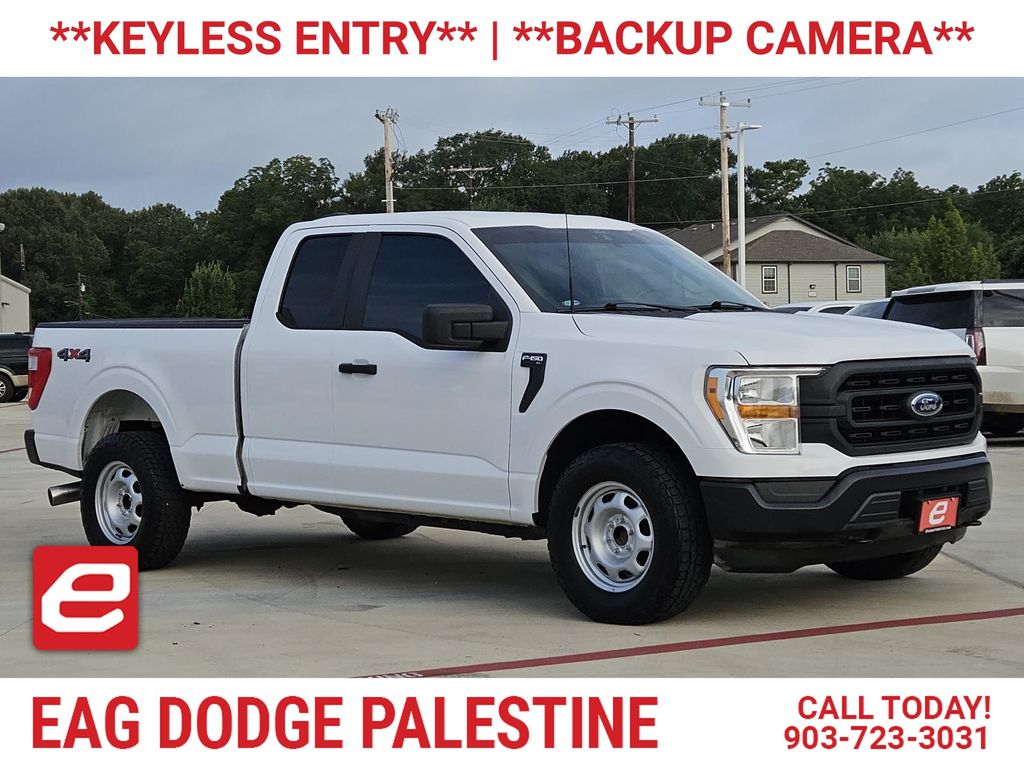 Oxford White 2021 Ford F-150 Pickup Truck Four-Wheel Drive Automatic