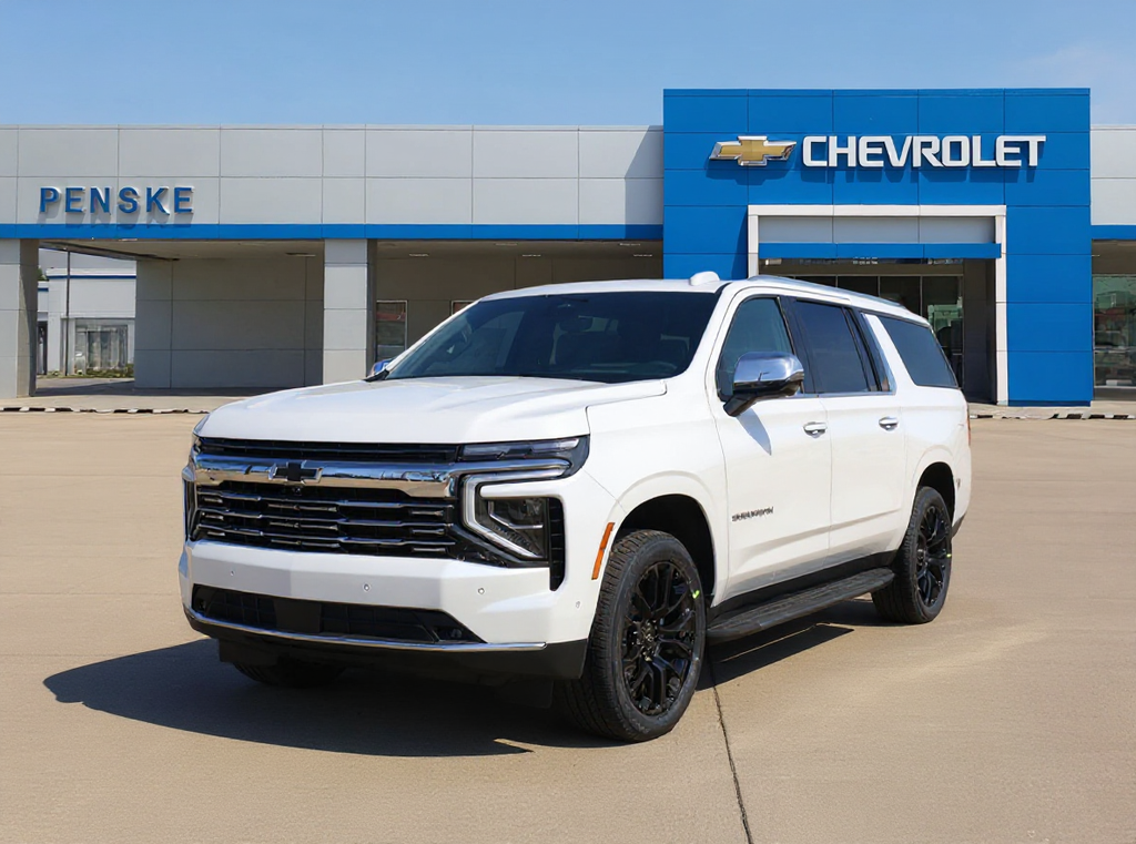Polar White Tricoat 2026 Chevrolet Suburban SUV / Crossover Four-Wheel Drive