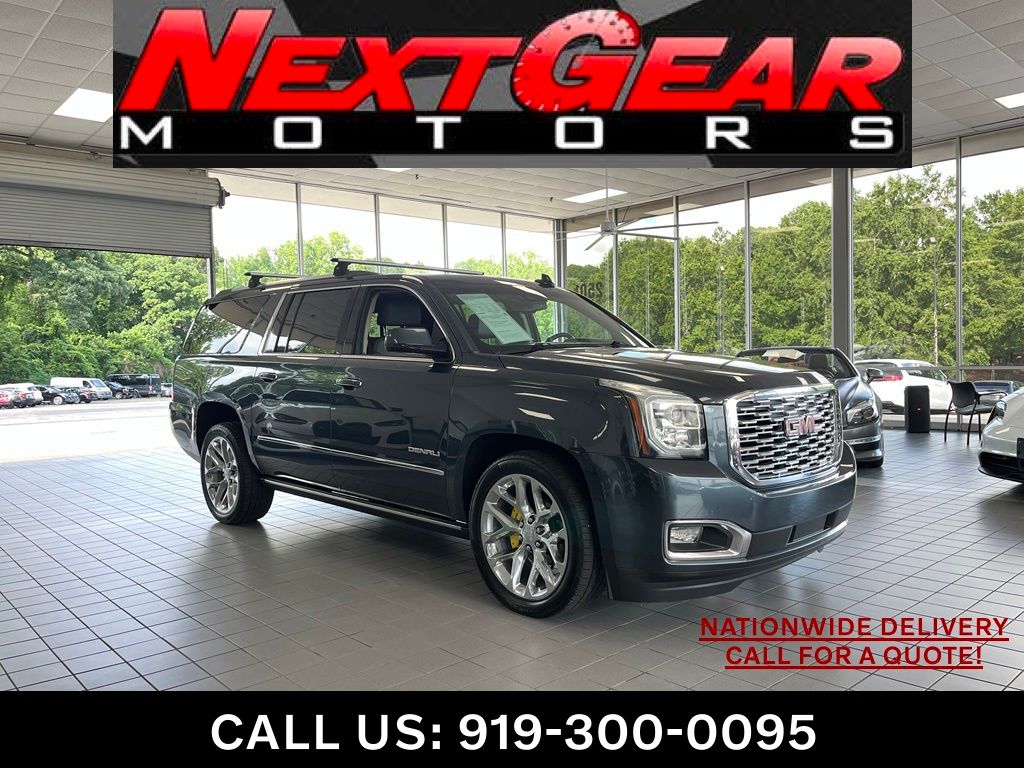 Gray (Dark Sky Metallic) 2019 GMC Yukon XL SUV / Crossover Four-Wheel Drive