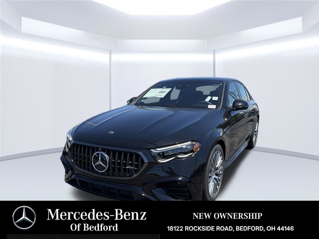 Black (Obsidian) 2026 Mercedes-Benz E-Class Sedan All-Wheel Drive 9-Speed Automatic