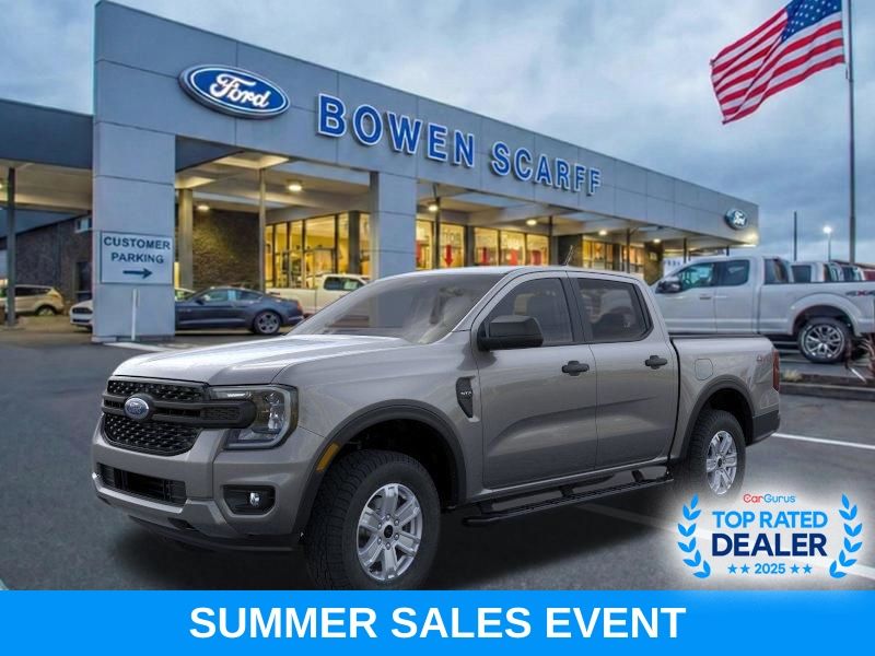 Carbonized Gray Metallic 2025 Ford Ranger Pickup Truck Four-Wheel Drive Automatic