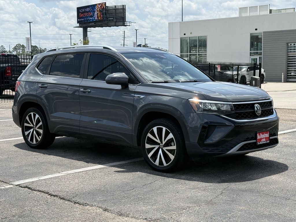 2023 Volkswagen Taos 1.5T SE Gray at DeMontrond Automotive Group