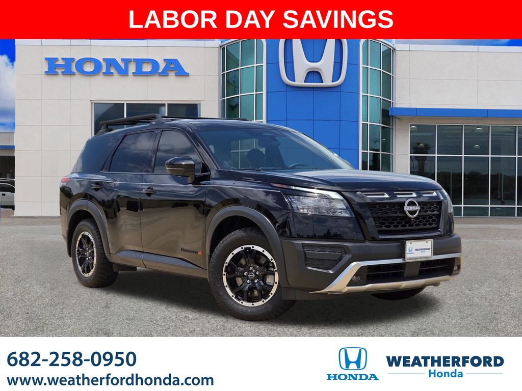 Super Black 2024 Nissan Pathfinder SUV / Crossover All-Wheel Drive 9-Speed Automatic