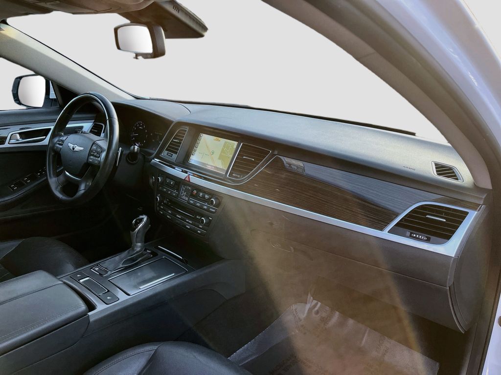 2015 Hyundai Genesis 3.8 White at Gullo Toyota