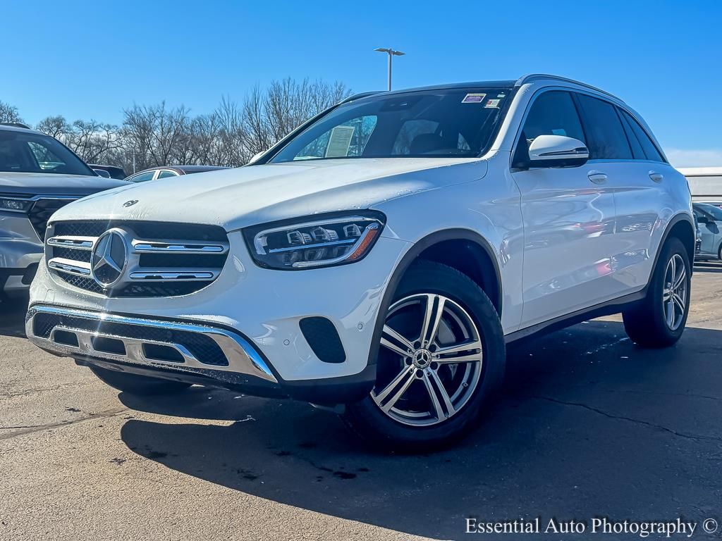 White 2022 Mercedes-Benz GLC 300 SUV 4MATIC SUV / Crossover All-Wheel Drive 9-Speed Automatic