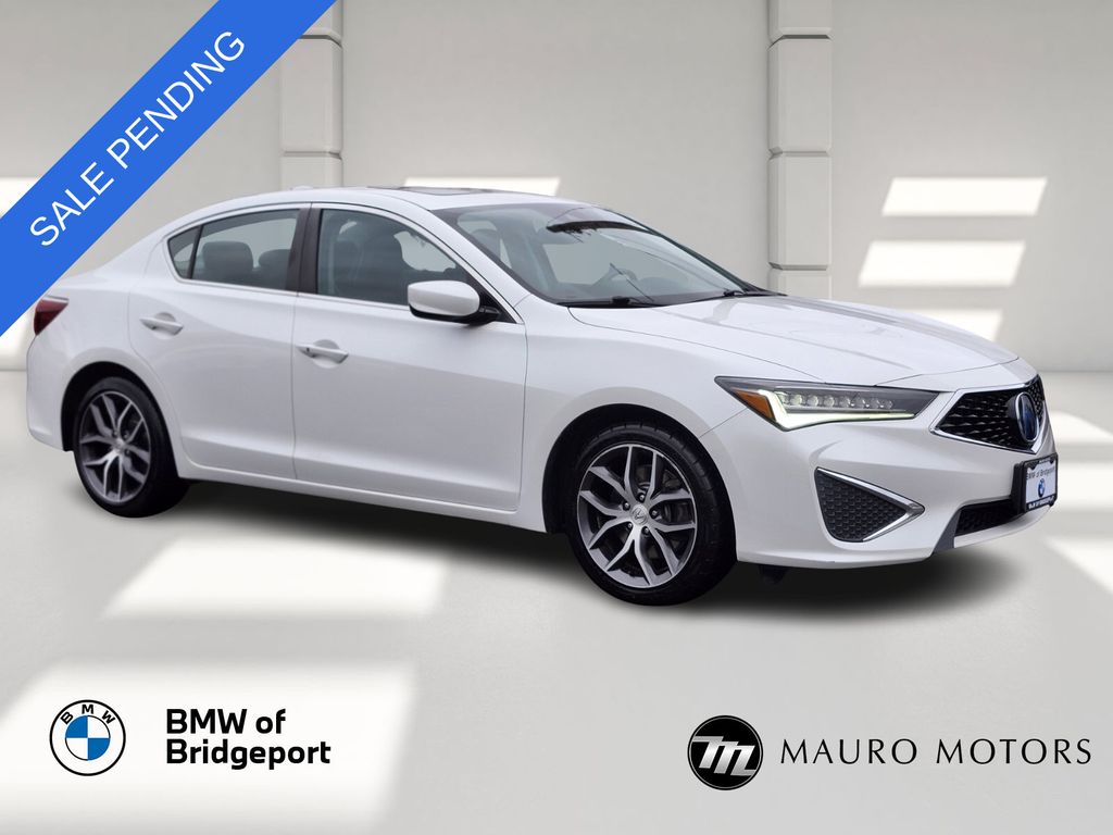 White 2021 Acura ILX FWD with Premium Package Sedan Front-Wheel Drive 8-Speed Dual Clutch