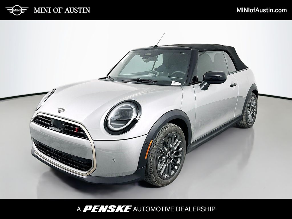 Silver 2025 MINI Cooper Convertible Front-Wheel Drive 7-Speed Automatic