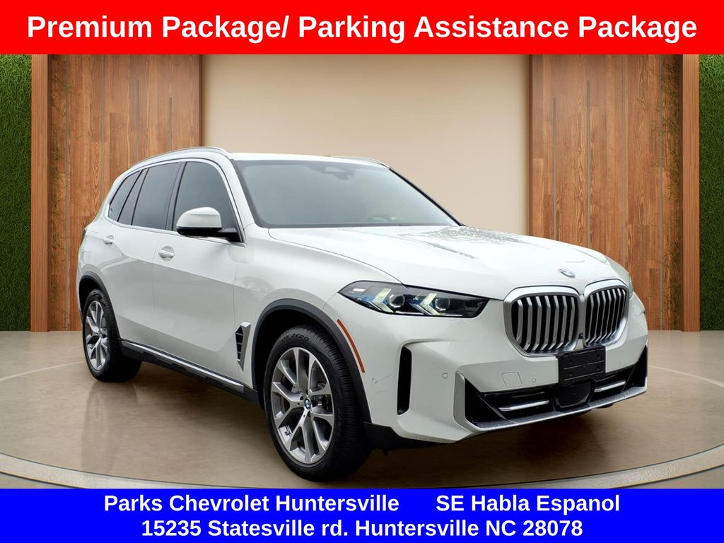 Alpine White 2025 BMW X5 SUV / Crossover All-Wheel Drive 8-Speed Automatic