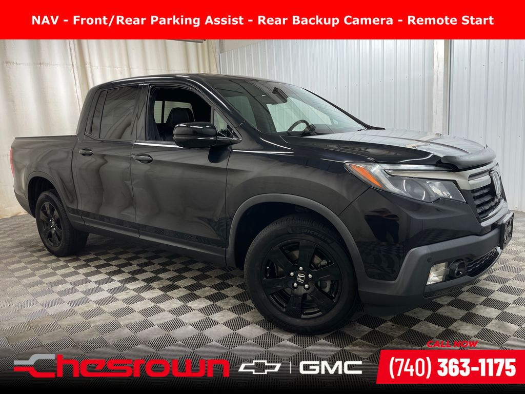 Black 2019 Honda Ridgeline Pickup Truck All-Wheel Drive 6-Speed Automatic