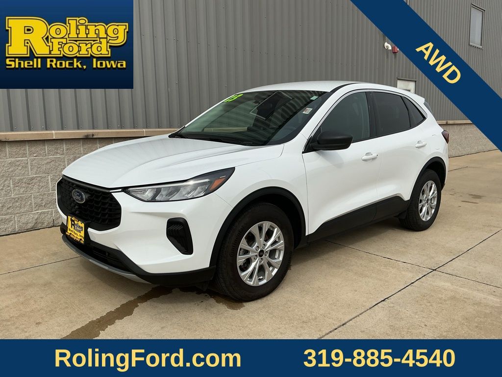 Oxford White 2023 Ford Escape SUV / Crossover All-Wheel Drive 8-Speed Automatic