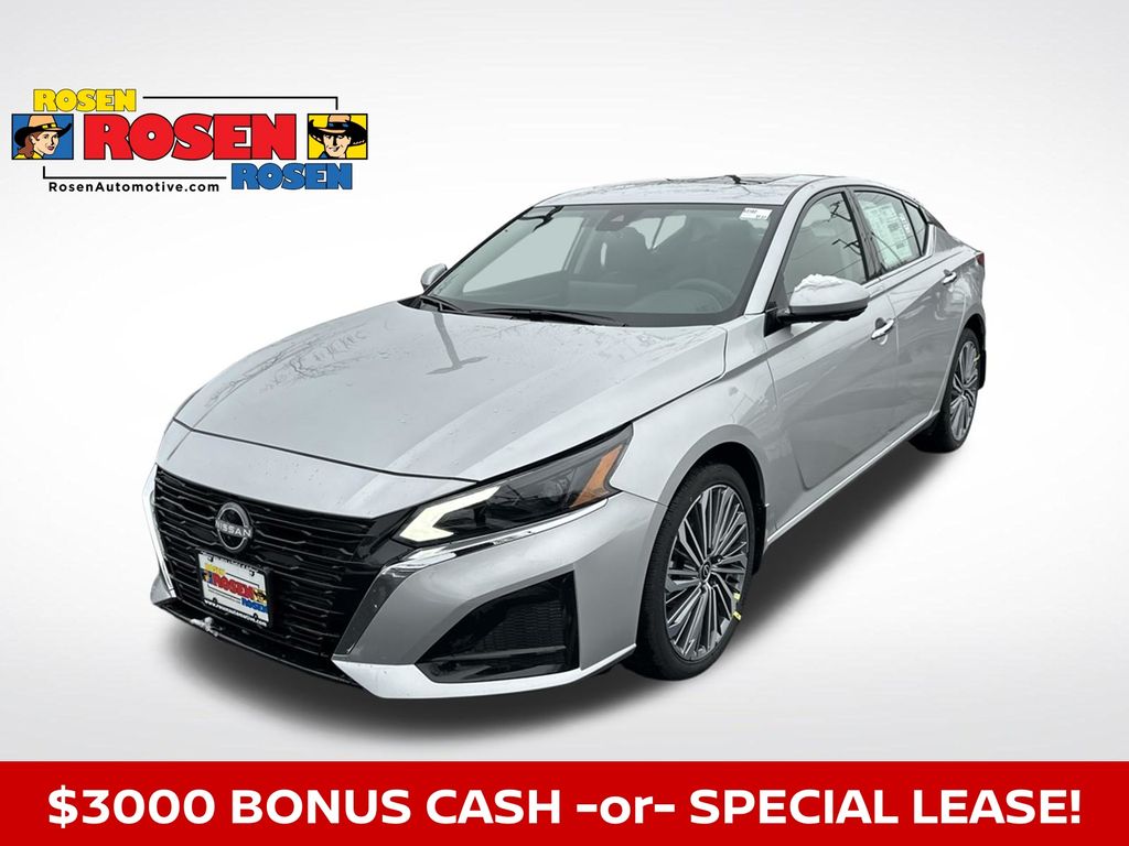 Brilliant Silver Metallic 2025 Nissan Altima 2.5 SL AWD Sedan All-Wheel Drive Continuously Variable Transmission