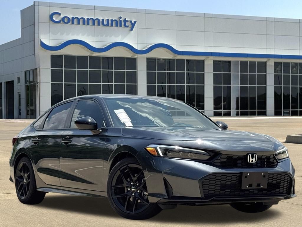 2026 Honda Civic Sport Gray at Emmons Autoplex