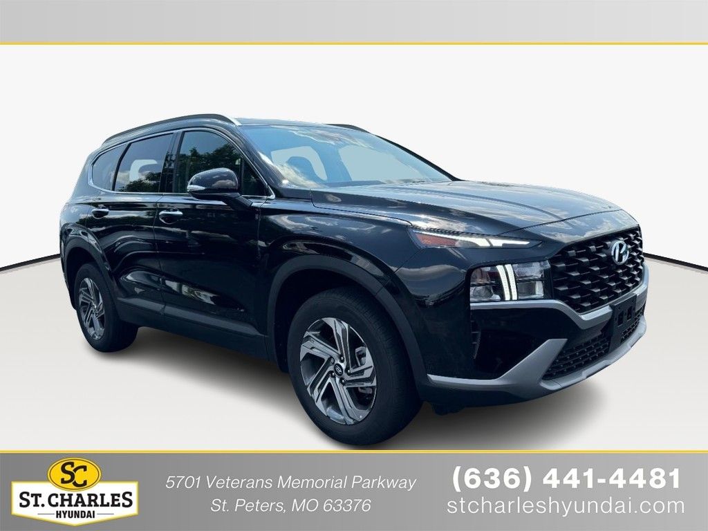 Twilight Black 2023 Hyundai Santa Fe SUV / Crossover All-Wheel Drive 8-Speed Automatic