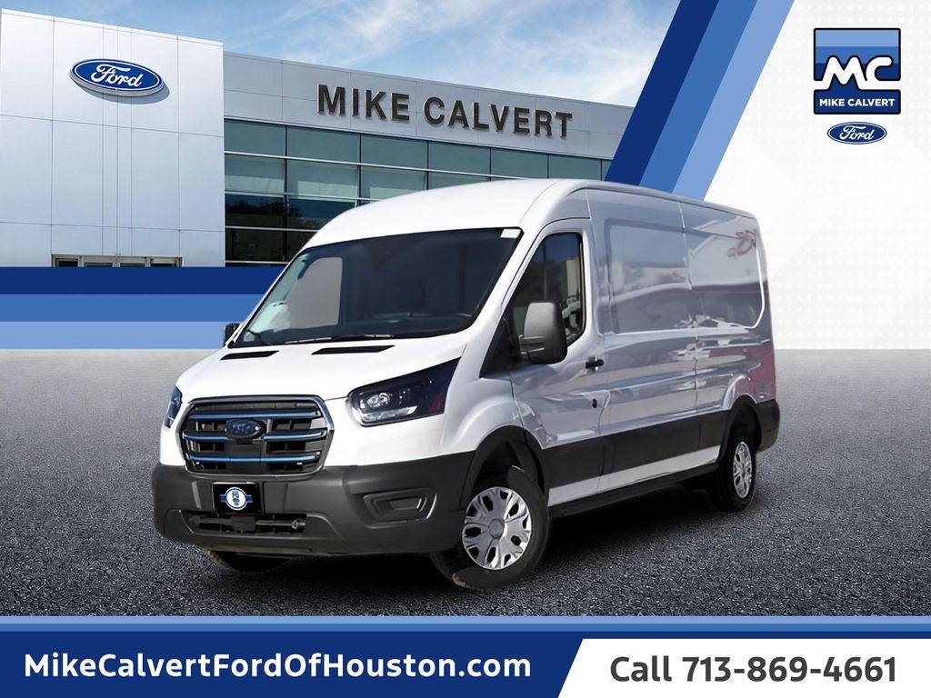 Oxford White 2025 Ford E-Transit Van Rear-Wheel Drive Automatic
