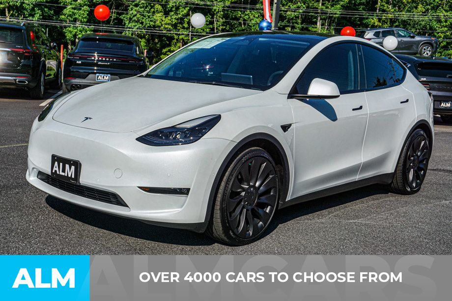 Used 2022 Tesla Model Y Performance with VIN 7SAYGDEF0NF541886 for sale in Union City, GA