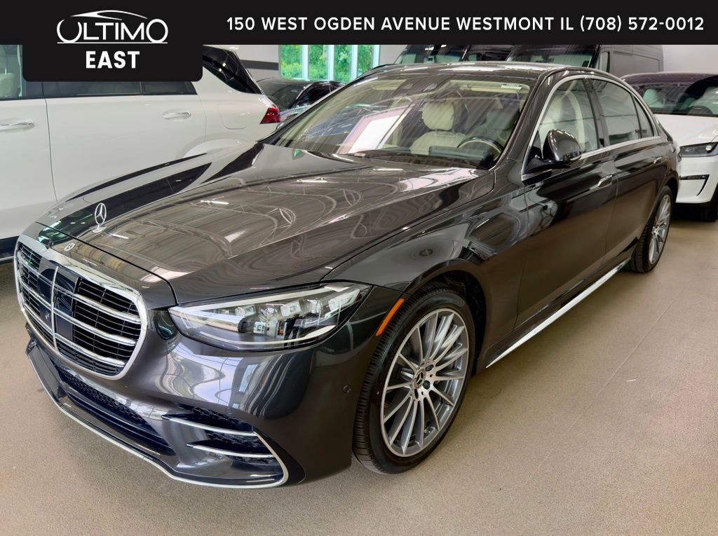 2025 Mercedes-Benz S-Class S 580 4MATIC Sedan All-Wheel Drive 9-Speed Automatic