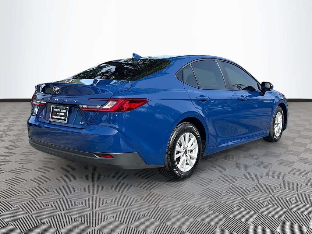 Used 2026 Blue Toyota LE image 7