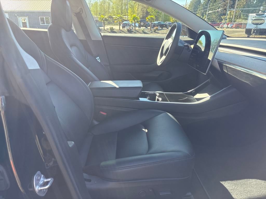 2018 Black Tesla Model 3 Long Range RWD Sedan