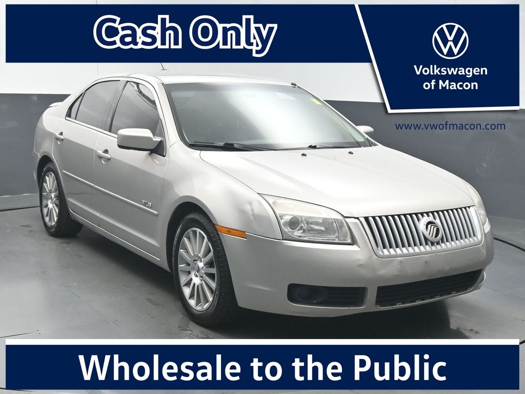 Silver 2008 Mercury Milan Sedan Front-Wheel Drive 5-Speed Automatic