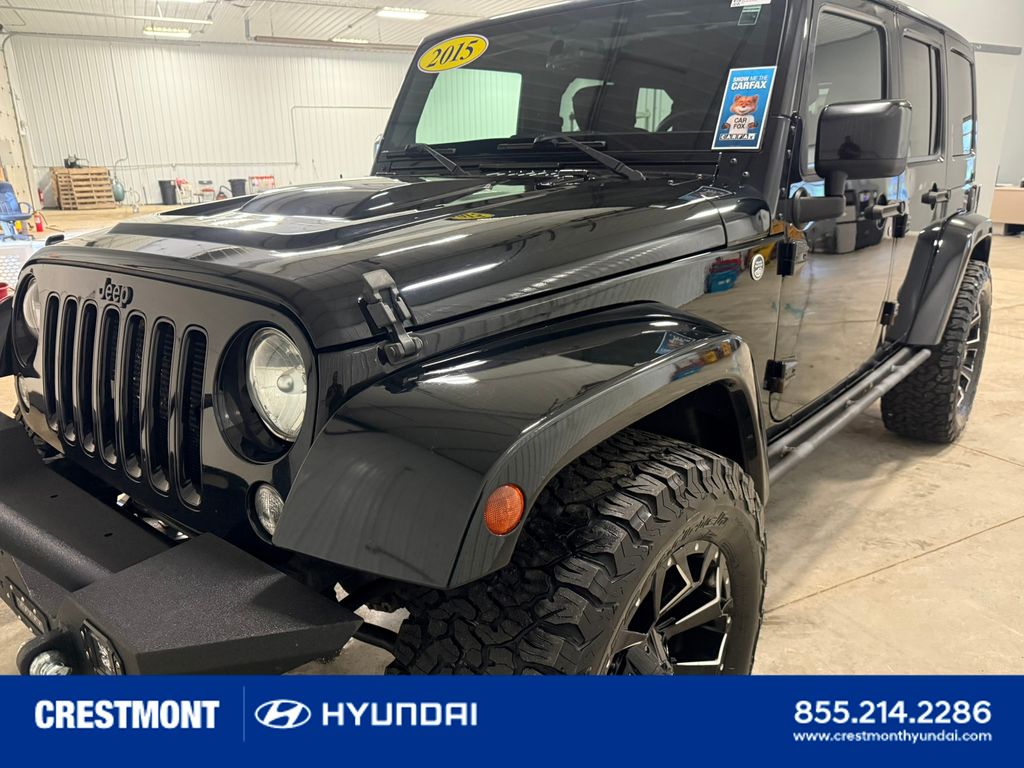 used 2015 Jeep Wrangler car, priced at $17,034