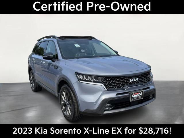 Everlasting Silver 2023 Kia Sorento SUV / Crossover All-Wheel Drive 8-Speed Dual Clutch